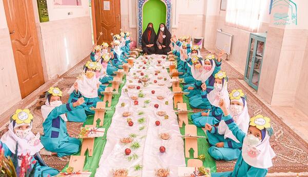 عکس سفره جشن قرآن