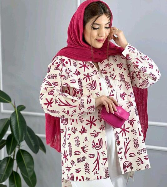 عکس مانتو لنین طرح دار