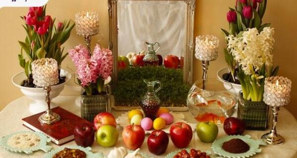 عکس طبیعی سفره هفت سین