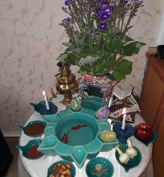 عکس طبیعی سفره هفت سین