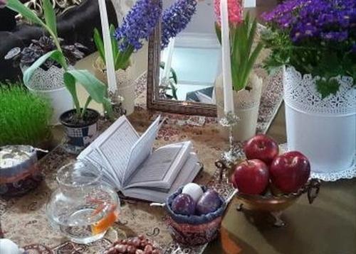 عکس طبیعی سفره هفت سین