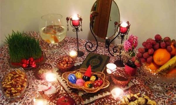 عکس طبیعی سفره هفت سین