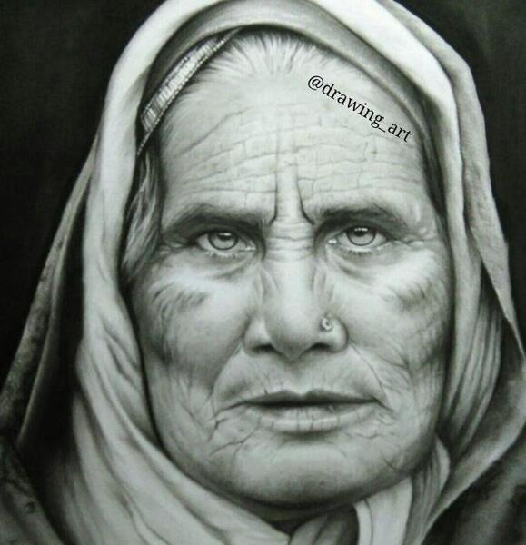 عکس نقاشی زغال