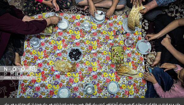 عکس سفره فقرا