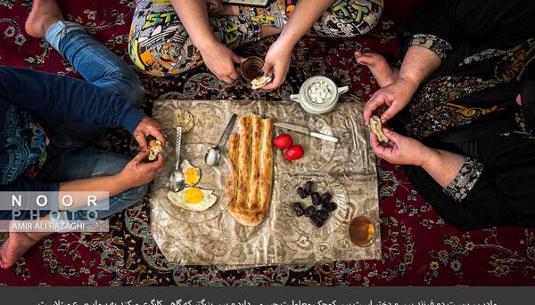 عکس سفره فقرا
