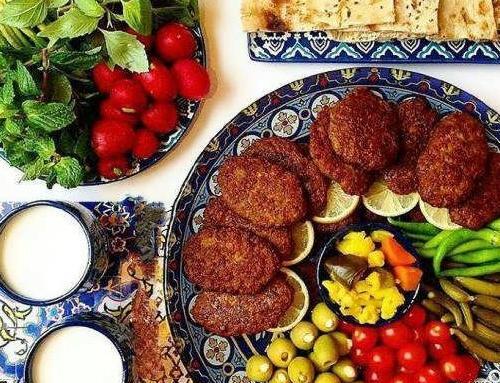 عکس دیزاین غذای ایرانی
