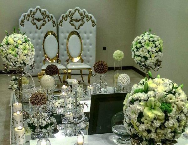 عکس سفره عقد لاکچری