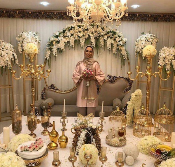 عکس سفره عقد لاکچری
