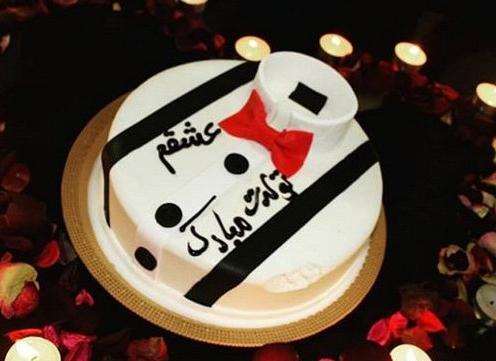 عکس تبریک کیک تولد