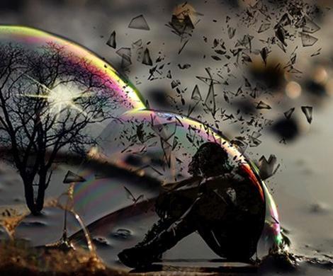 عکس نوشته غمگین سیر شدن از زندگی