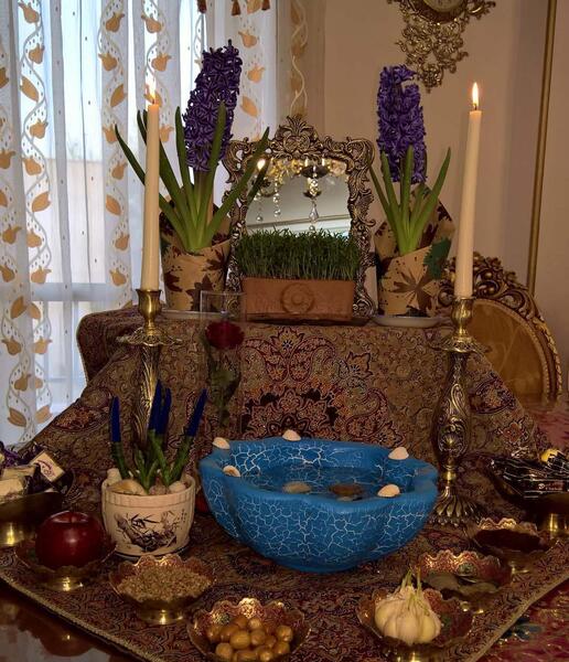 عکس دیزاین سفره هفت سین