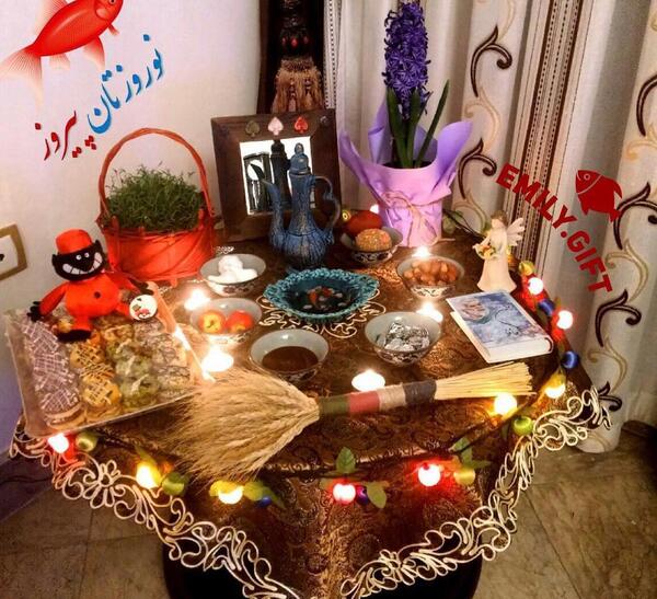 عکس دیزاین سفره هفت سین