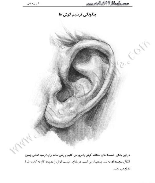 عکس نقاشی گوش