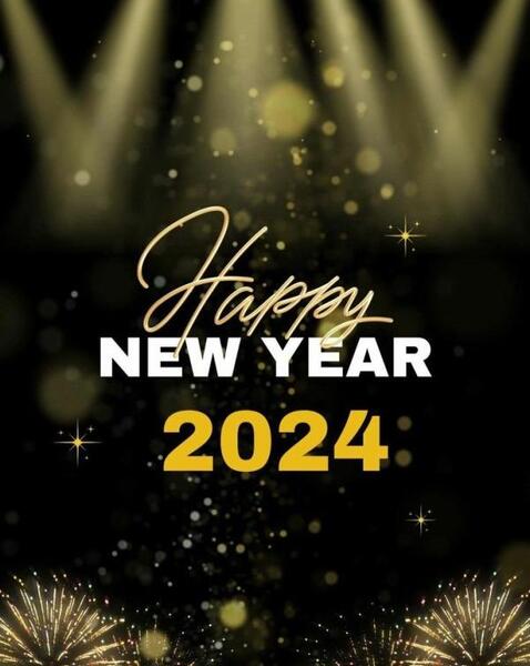 عکس تبریک سال نو میلادی 2024