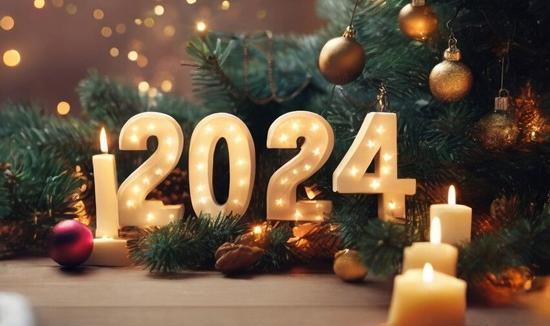 عکس تبریک سال نو میلادی 2024