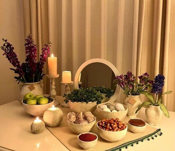 عکس زیباترین سفره هفت سین