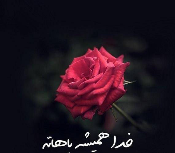 عکس نوشته خدا نشونت میده