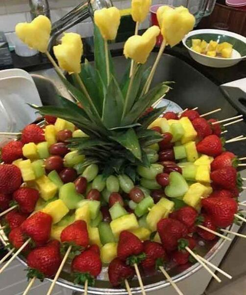 عکس دیزاین میوه برای تولد