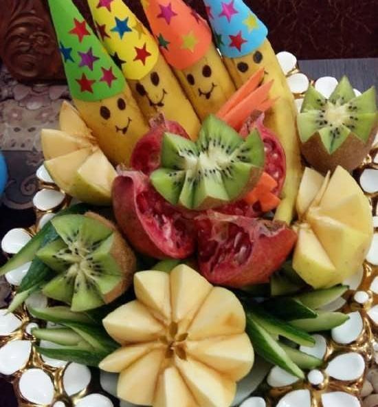 عکس دیزاین میوه برای تولد