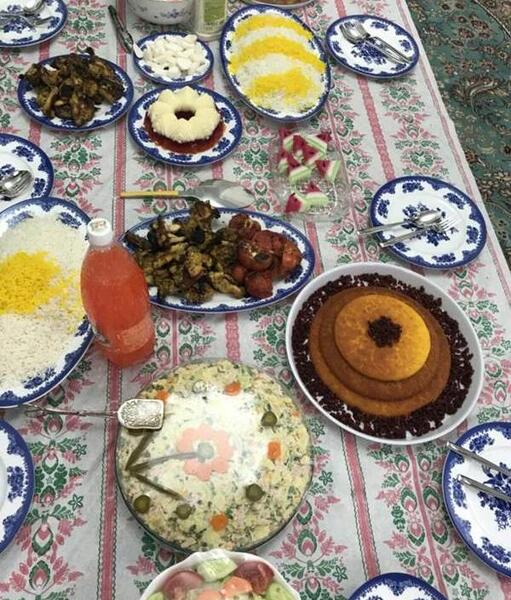 عکس سفره پاگشا نی نی سایت