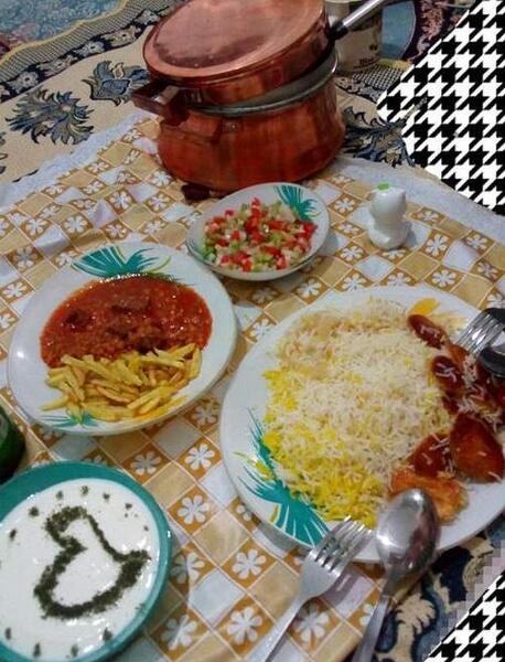 عکس سفره پاگشا نی نی سایت