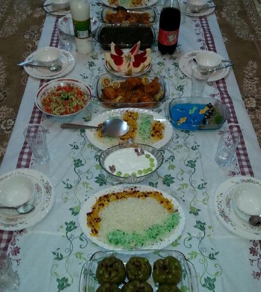 عکس سفره پاگشا نی نی سایت