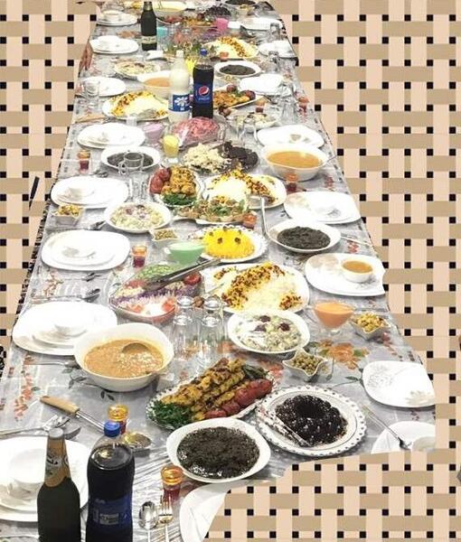 عکس سفره پاگشا نی نی سایت