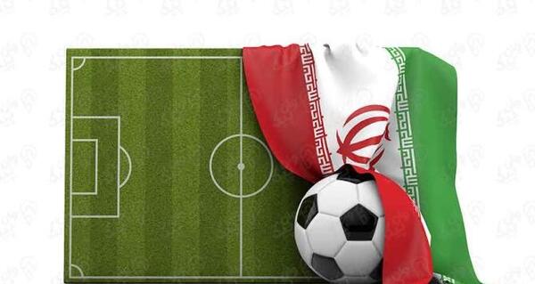عکس نقاشی زمین فوتبال