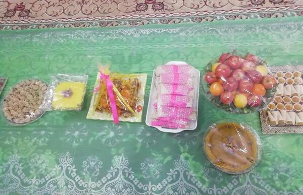 عکس سفره فاطمه زهرا