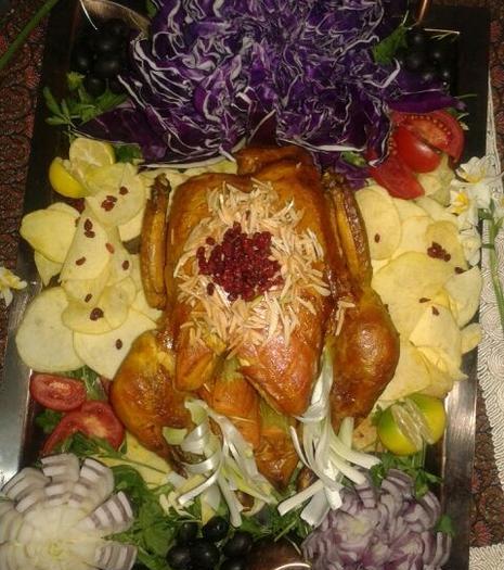 عکس سفره زرشک پلو
