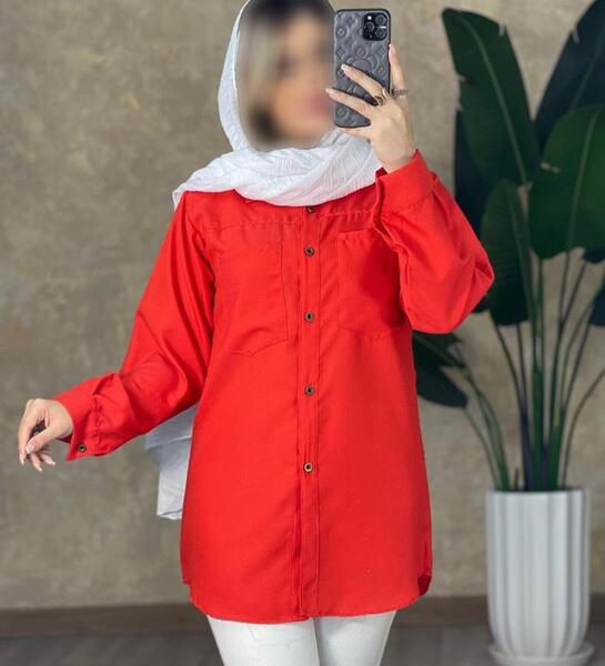 عکس مانتو پیراهنی کوتاه