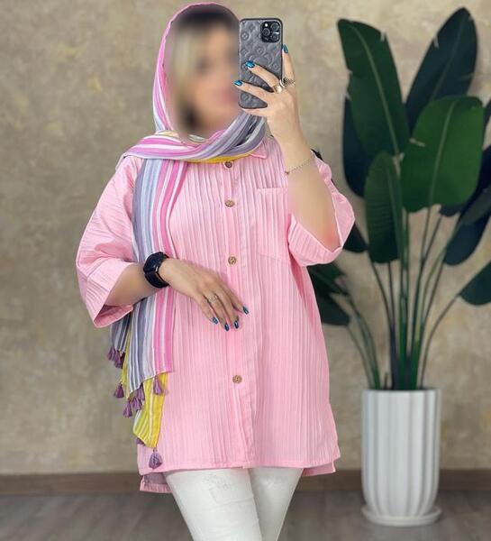 عکس مانتو پیراهنی کوتاه