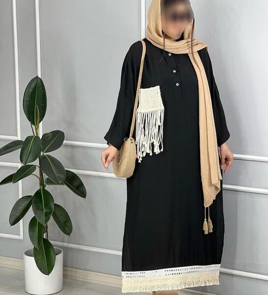 عکس مانتو پیراهنی کوتاه