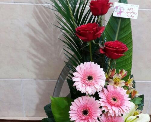 عکس دسته گل سالگرد