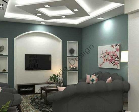 عکس دیزاین سالن پذیرایی