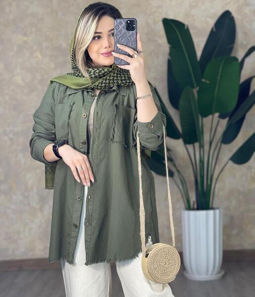 عکس مانتو کتان
