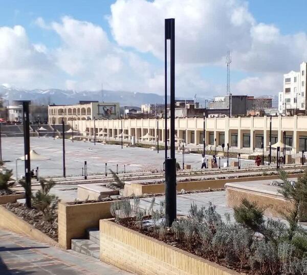 عکس سبزه میدان زنجان