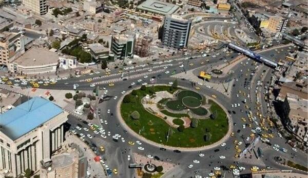 عکس سبزه میدان زنجان