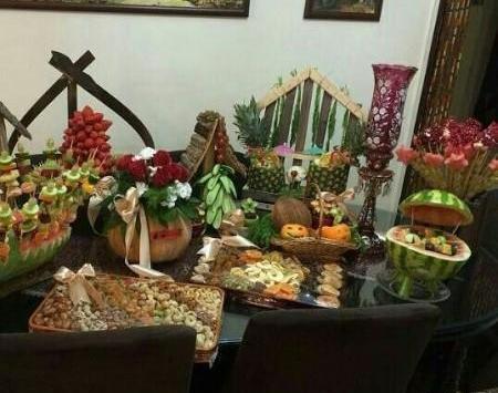 عکس سفره آرایی غذا