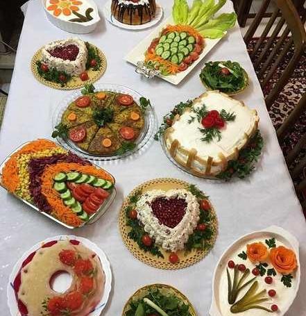 عکس سفره آرایی غذا