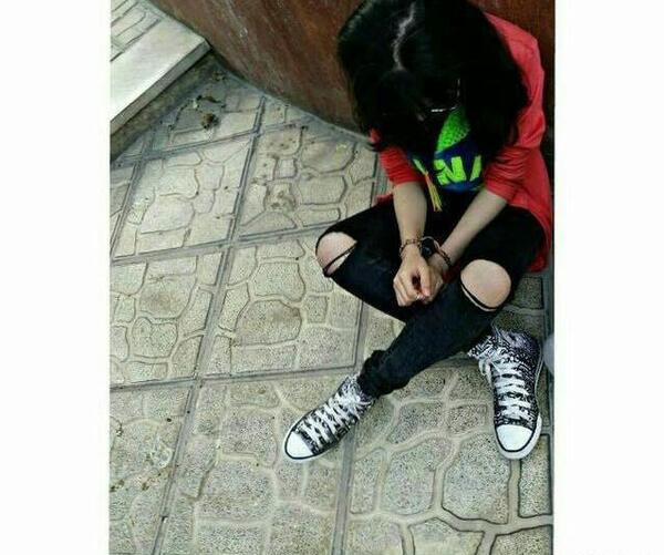 عکس فیک دختر لش