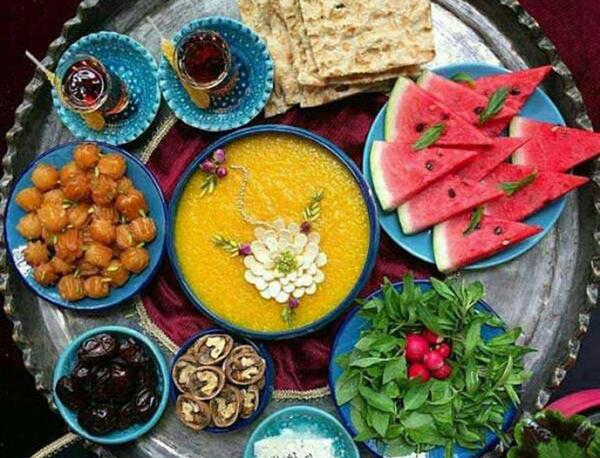 عکس سفره افطار و سحر