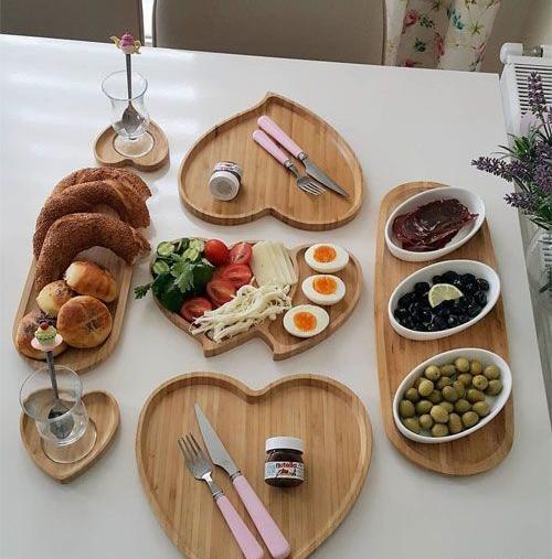 عکس دیزاین میز صبحانه