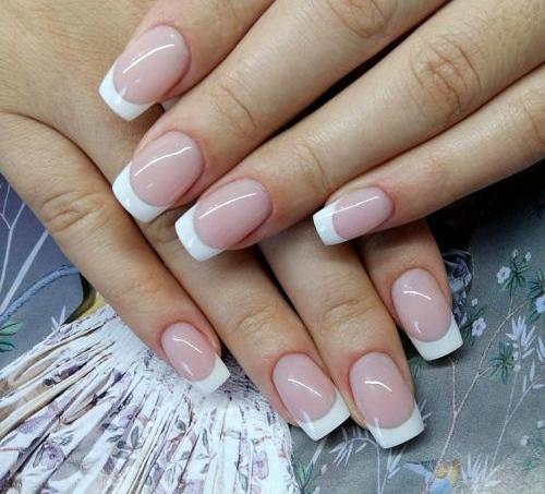 عکس دیزاین ناخن با گل خشک