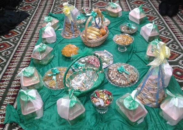 عکس سفره ام البنین