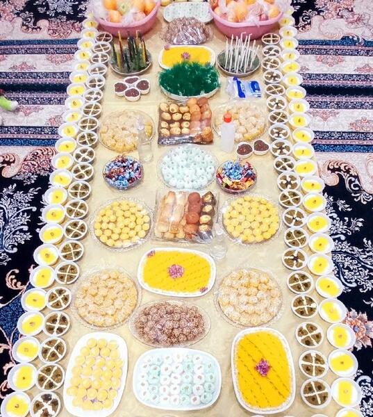عکس سفره ام البنین