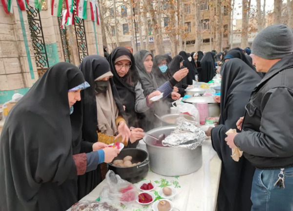 عکس سفره ام البنین