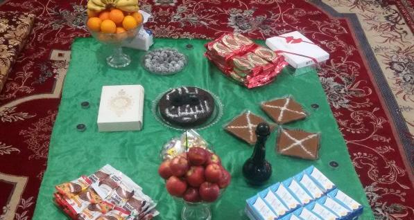 عکس سفره ام البنین