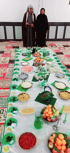 عکس سفره ام البنین