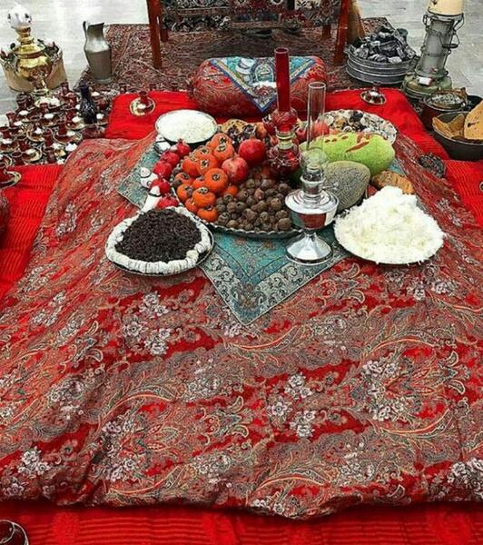عکس سفره چله عروس
